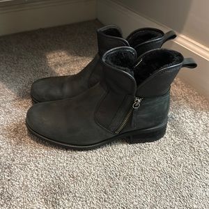 UGG Black Ankle Boots